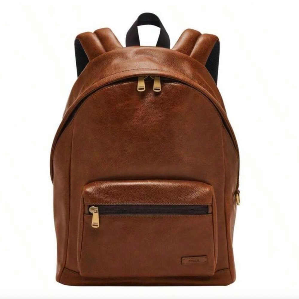 Fossil Sawyer Backpack Medium Brown Leather